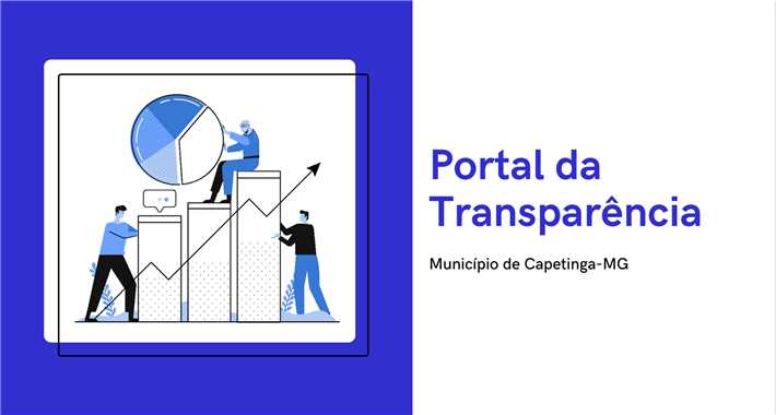 Tela de boas vindas do Portal da Transparência.